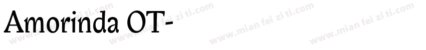 Amorinda OT字体转换